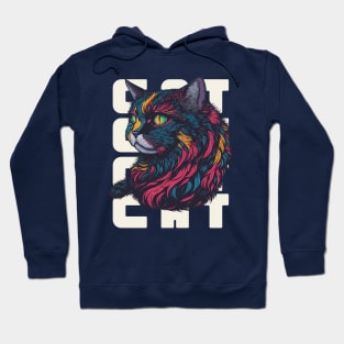 Cat Painting Hoodie